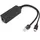 BerryBase PoE Splitter RJ45 48V > USB Type C Stecker 5V / 2,5A