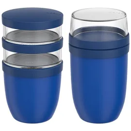Mepal Ellipse Lunchpot-Set 2-teilig blau 0,9 l / 1,05 l
