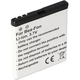 AccuCell Akku passend für den Bea-Fon Akku Model: S480/SL580 3,7 Volt 800mAh, max. 1000mAh