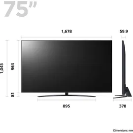 LG 75UR81006LJ 75" 4K UHD TV UR81