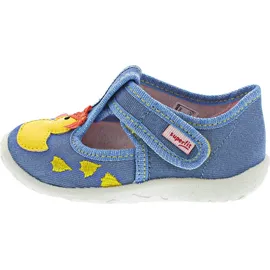 superfit Hausschuh blau 22