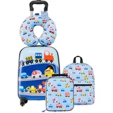 Vevor Kinderkoffer Koffer-Set 5-tlg. blau