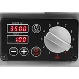 Royal Catering Induktionsplatte - 4 x 3500 W - 4 x 20 cm - Timer -