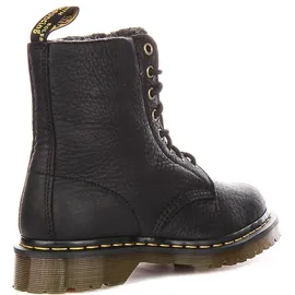 Dr. Martens Leder-Boots in Schwarz Größe: 42