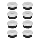 QuickClick Wagner QuickClick® Filzgleiter Möbelgleiter Stuhlgleiter Ersatz - 8er-Set Ersatzgleiter - Filz robust Natural - Durchmesser Ø 20 mm - für Basis Ø 20 mm - Made in DE - 15802300