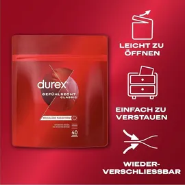 DUREX Gefühlsecht Classic 40 St.