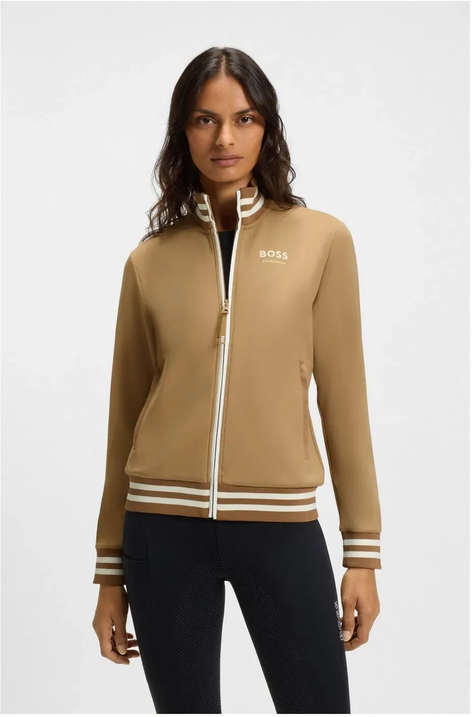 BOSS EQUESTRIAN Cardigan Functional Ava camel XS