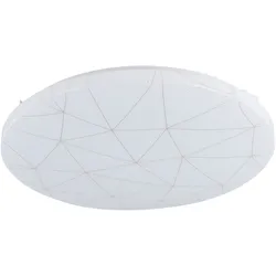 EGLO Deckenleuchte "RENDE", weiß, Ø 38,00cm H: 6,00cm, Lampen, Deckenlampe, Lampe Decke, Deckenbeleuchtung, Flurlampe, Ø 38 cm