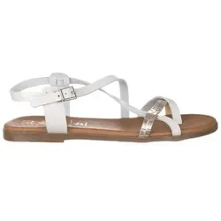 Oh My Sandals  Sandalen SCHUHE  5556  in Weiss, 41