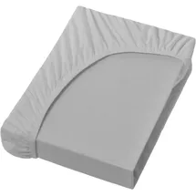 Bella Donna Jersey 120 x 200 - 130 x 220 cm grau