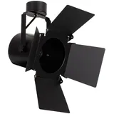 LEDKIA Cinema Strahler mit Fassung E27 PAR30 schwarz