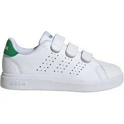 adidas Sportswear Advantage Base 2.0 Sneaker Kinder IE9019 - cloud white/cloud white/green 33.5