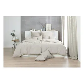 Primera Stone Washed leinen 135 x 200 cm + 80 x 80 cm