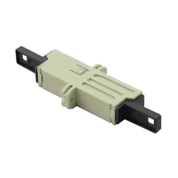 ROLINE LWL-Kupplung LSH Simplex, Multimode, beige