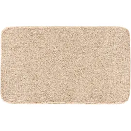 GRUND Badteppich Melange Beige 70 x 120 cm