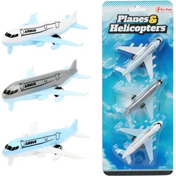 Toi-Toys - Spielzeugflugzeuge -  Airbus Flugzeuge (3 Stück)