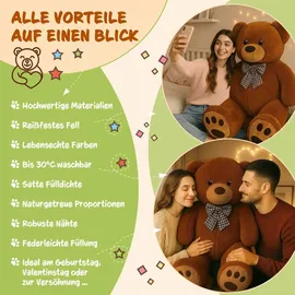monzana XXXL Riesenknuddel Teddy 101964