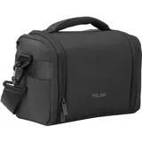 Milan Kühltasche für Lebensmittel, großes Fassungsvermögen, 5 l, Serie Shadow, Schwarz