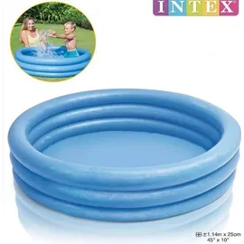 Intex Crystal Blue Planschbecken 114 x 25 cm (NEU)