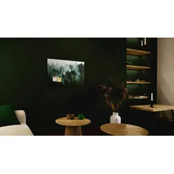 ALLboards Magnettafel CANVASboards 90×60 cm – Wald im Nebel