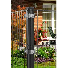 PEDDY SHIELD Eckpfosten Stahl, anthrazit,