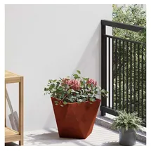 vidaXL Pflanzkübel Rostig 30 x 30 x 30 cm Wetterfeststahl