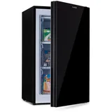 Klarstein Pluto Gefrierschrank 4-Sterne 60 Liter bis -18 °C, mit Glasfront, höhenausgleichende Füße, geräuscharmer Betrieb,