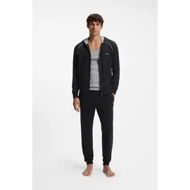 Boss Mix&Match Jacket H Kapuzensweatjacke Herren Schwarz M