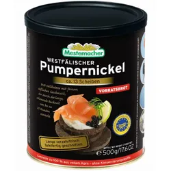 Mestemacher Echt westfälischer Pumpernickel in der Dose 500G