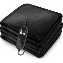 sinnlein Heizdecke mit Abschaltautomatik 180 x 130 cm Schwarz