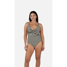 Barts Badeanzug Damen Schwarz/Orange 40