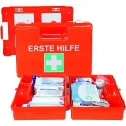 GRAMM medical Verbandkoffer SAN 418.035.00300 , Verbandkoffer mit Inhalt nach DIN 13 157