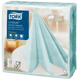 TORK Servietten 39,0 x 39,0 cm 1-lagig aqua blue