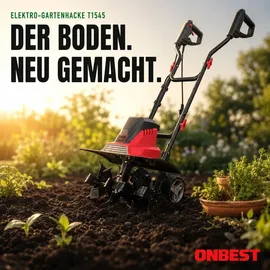 onbest Gartenfräse Elektro T1545