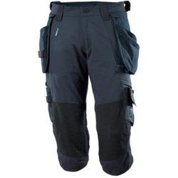 Mascot Dreiviertel-Hose, Hängetaschen, Stretchs Dreiviertel-Hose Größe C45, schwarzblau