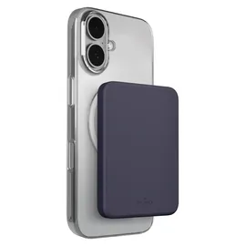 PURO Ultradünne MagSafe USB-C-kompatible Powerbank – Grau
