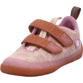 Affenzahn Halbschuh Knit Happy Katze für Kinder, Rosa | Gr.: 25