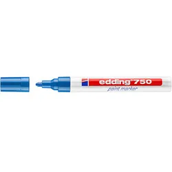 edding 750 Lackmarker blau 2,0 - 4,0 mm, 1 St.