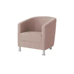 Sessel aus Flachgewebe Koblenz ¦ rosa/pink ¦ Maße (cm): B: 69 H: 75 T: 76