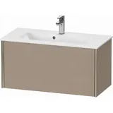 Duravit XViu Waschtisch-Unterschrank XV40790B175 81 x 40 x 39 cm, leinen, 1 Auszug, wandhängend champagner matt