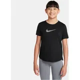 Nike One Classic Dri-Fit Mädchen Sweatshirt, schwarz S