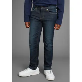 delmao Stretch-Jeans Blau 164