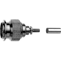Telegärtner J01010A0043 J01010A0043 TNC-Steckverbinder Stecker, gerade 50Ω 1St.
