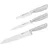 Tefal Precision Messerset 3-tlg. Kochmesser 15 cm/Universalmesser 12 cm/Schälmesser 9 cm grau