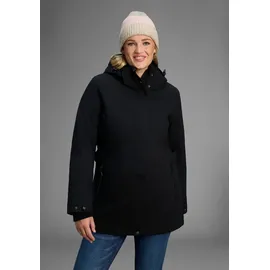 POLARINO Funktionsparka in schwarz | Gr.: 46