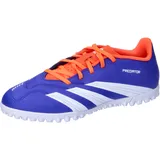 Adidas Unisex Predator Club Football Boots Turf Fußballschuhe, Lucid Blue/Cloud White/Solar Red, 39 1/3 EU