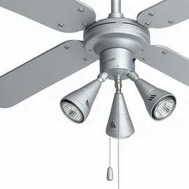 ETC Shop RGB LED Deckenventilator 102 cm Grau