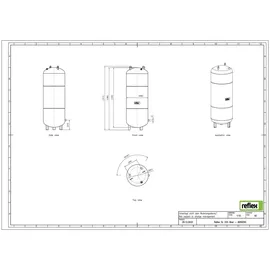 Reflex SlimLine SL 6 bar 220 l Grau