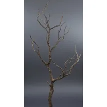Seidenblumen Roß Dekoast 70 cm Braun