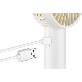 Unold Akku-Handventilator Breezy II weiß